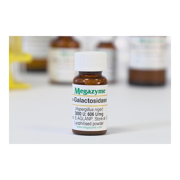 Enzim · Alpha-Galactosidase (A. niger) — E-AGLANP · Megazyme