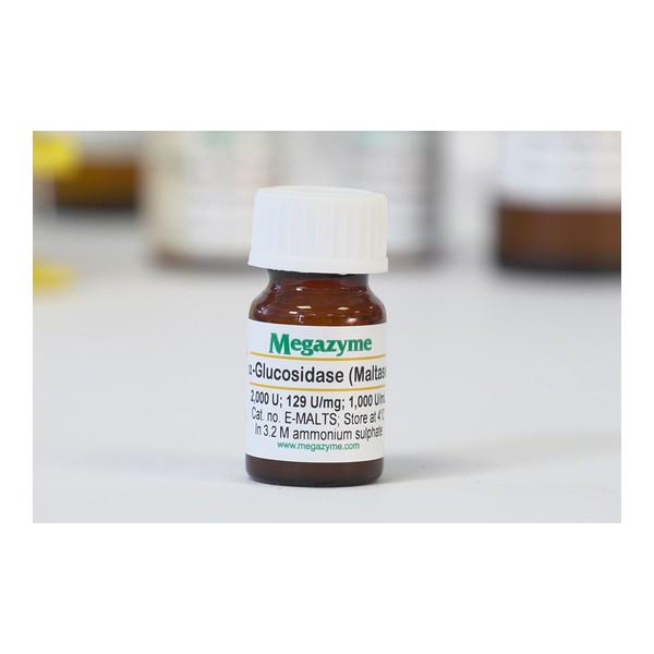Enzim · Alpha-Glucosidase (Maltase) — E-MALTS · Megazyme