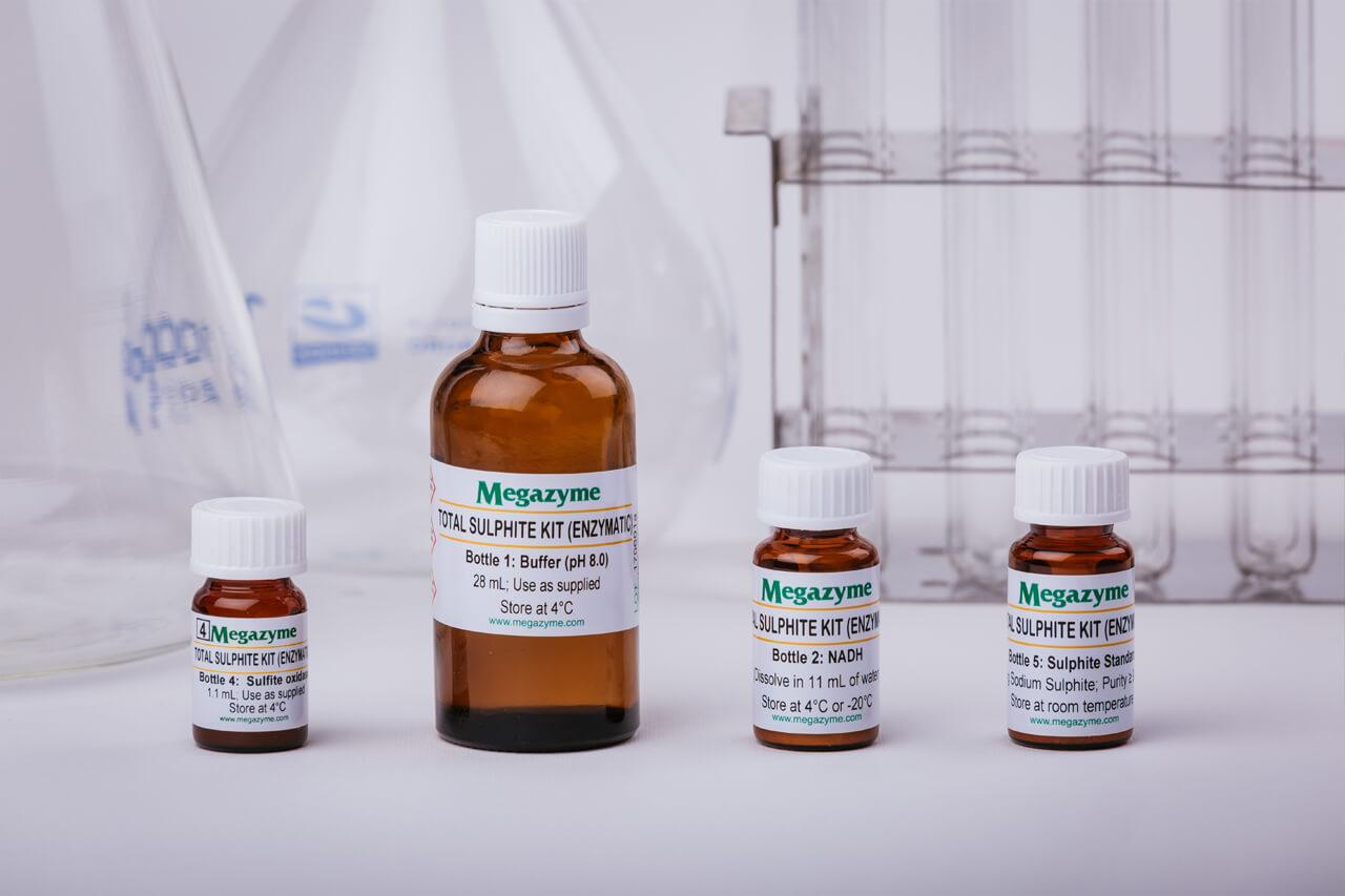 Test Kiti · Total Sulphite Kit (Enzymatic) — K-ETSULPH · Megazyme