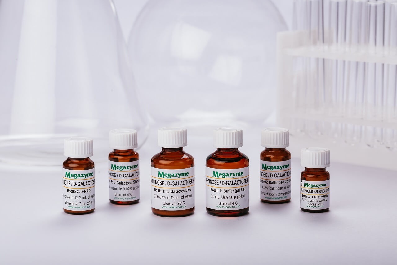 Test Kiti · Raffinose/D-Galactose — K-RAFGA · Megazyme