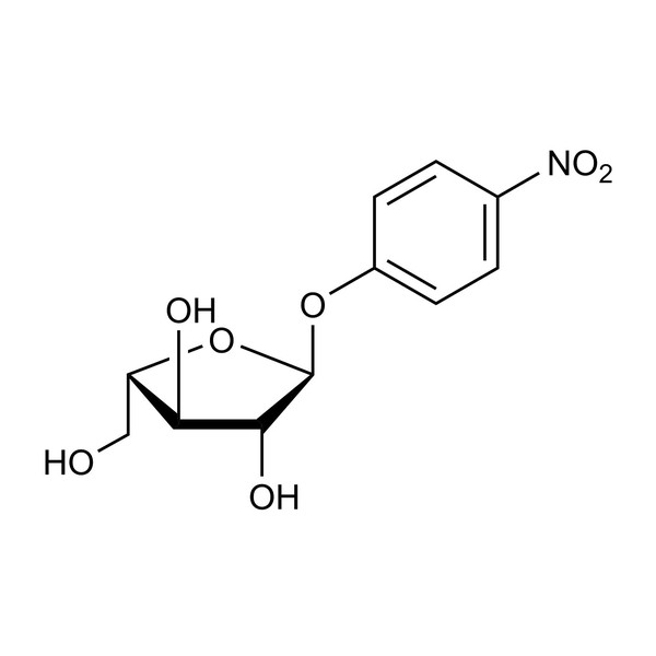 4-Nitrofenil-α-L-arabinofuranozit (100 mg) · O-PNPAF
