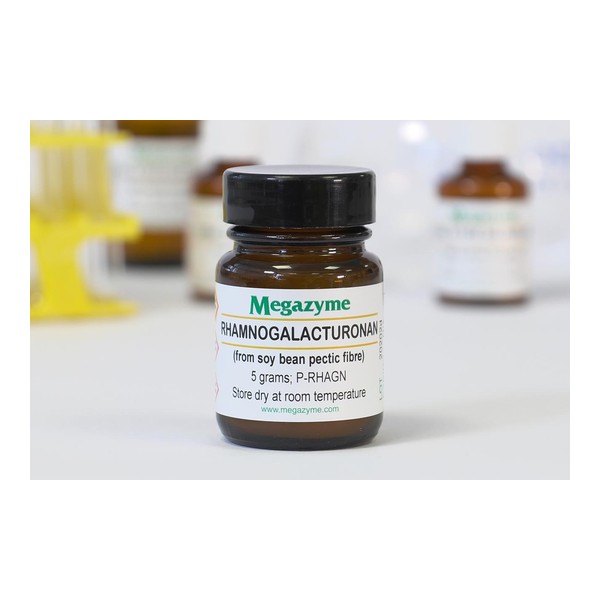 Polisakkarit (substrat/standart) · Rhamnogalacturonan (soy bean) 5g — P-RHAGN · Megazyme