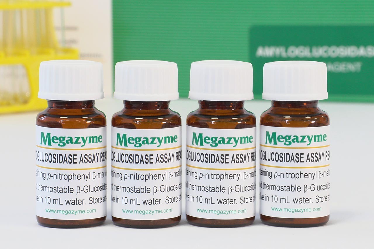 Assay reaktifi · Amyloglucosidase Assay Reagent - 4V — R-AMGR3 · Megazyme