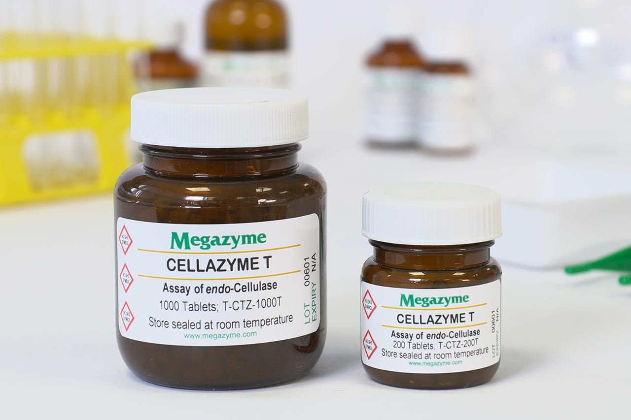Tablet substrat (enzim aktivite testi) · Cellazyme T - 1000 Tablets — T-CTZ-1000T · Megazyme