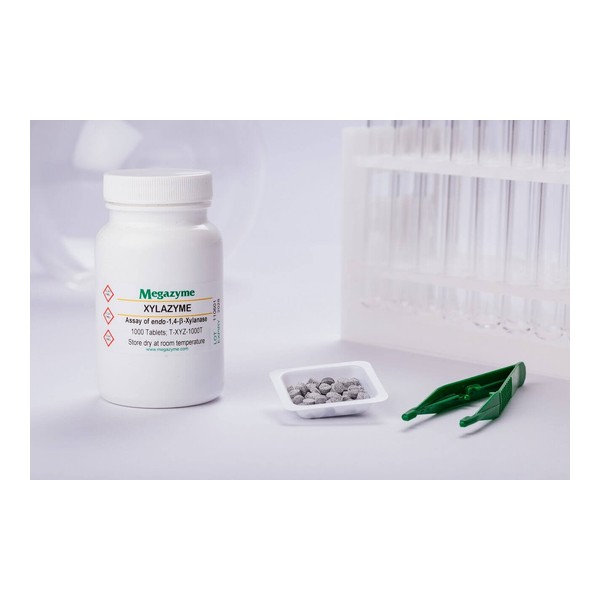 Tablet substrat (enzim aktivite testi) · Xylazyme (100mg) - 1000 Tablets — T-XYZ-1000T · Megazyme