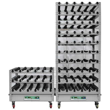 3 Katlı Rulo (Roller) Karıştırıcı — 2 L şişe ×10/kat · NB-204GR3 · N-Biotek