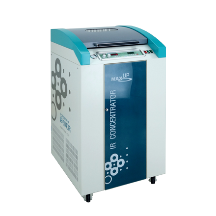 IR Santrifüjlü Vakum Konsantratör · Soğuk-Tuzaklı, +4…80 °C, 2 mbar — NB-504CIR · N-Biotek