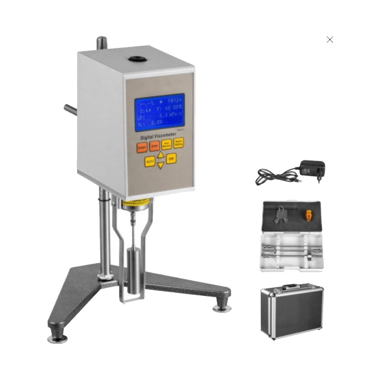 Dijital Rotasyonel Viskozimetre · 0.1 - 100.000 cP — NDJ-5S · Soif