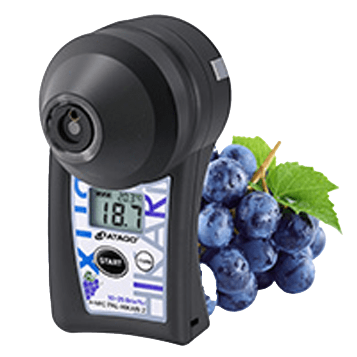 Kızılötesi (IR) Cep Brix Ölçer · non-destructive Üzüm 10,0–25,0 %, ±1,5 % — PAL-HİKARi 2 · Atago