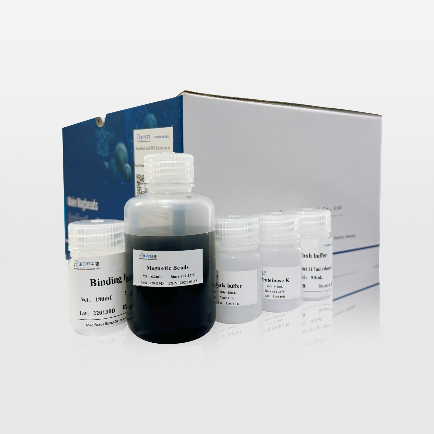 Manyetik Boncuk Kiti · Stool DNA Extraction Kit — GP711 · Rebeads
