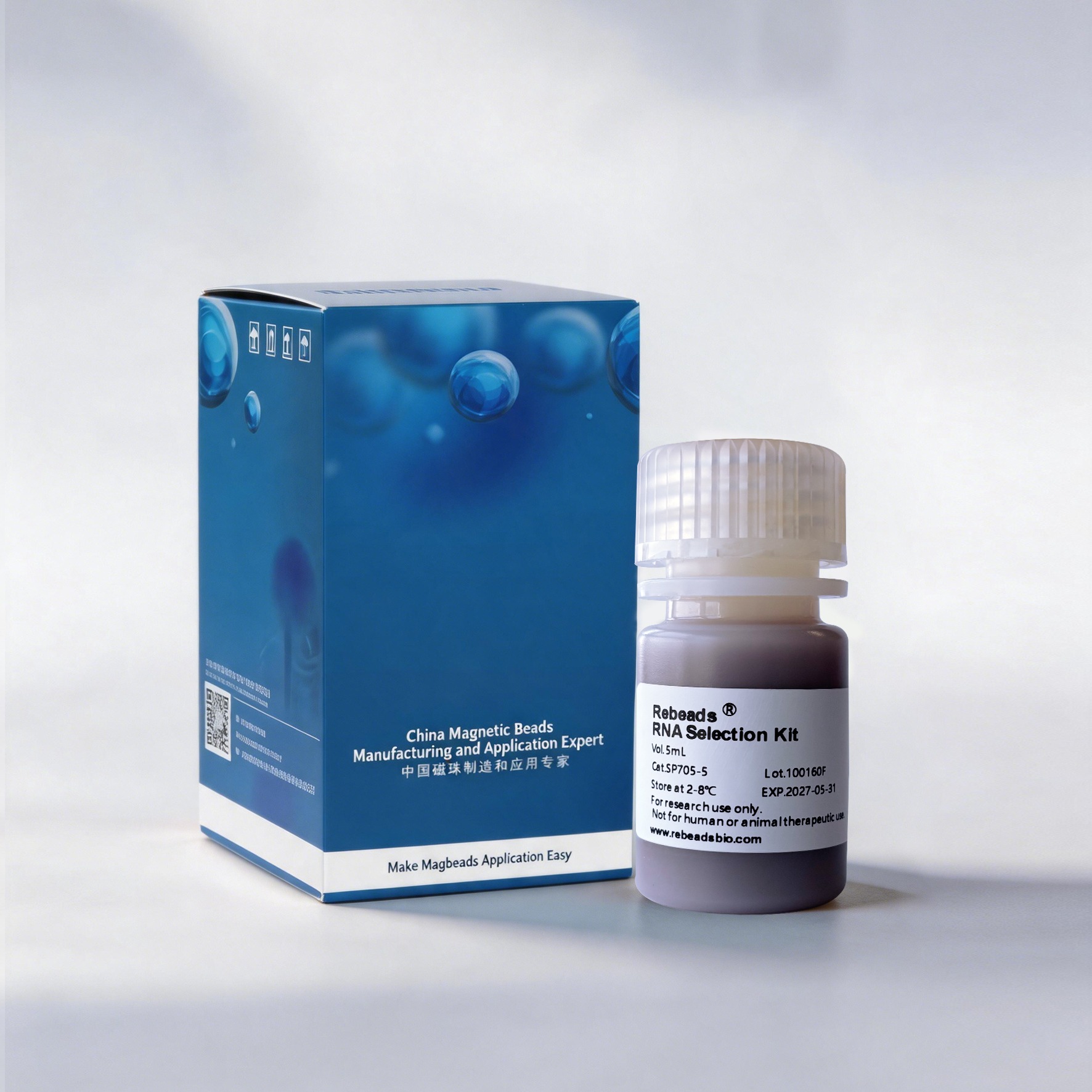 Manyetik Boncuk Kiti · Semen RNA Extraction Kit — GP537 · Rebeads