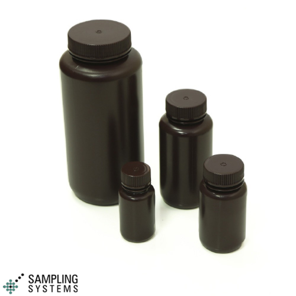 HDPE Geniş-Ağız Şişe Amber 30 ml — 8126H-30A