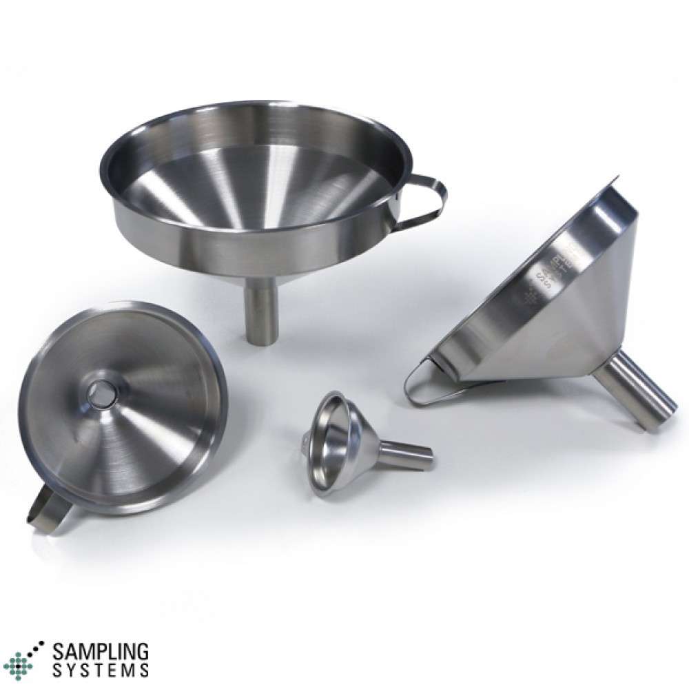 Endüstriyel Paslanmaz Huni 110mm — A164-110 · Sampling Systems