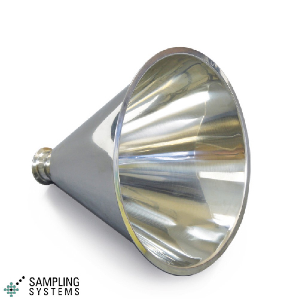 Paslanmaz Toz Hunisi 100mm — A716-100 · Sampling Systems