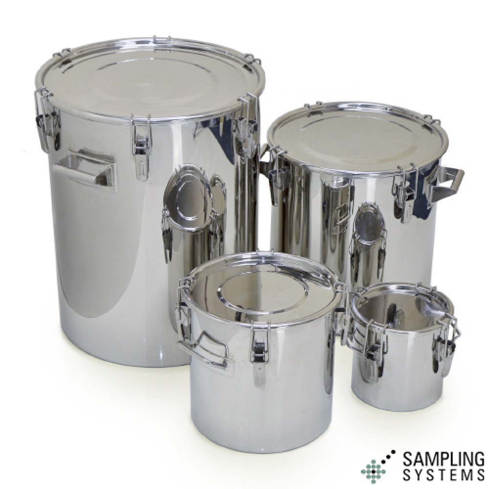 Toggle Kelepçeli Paslanmaz Varil 10 L — A926-10 · Sampling Systems