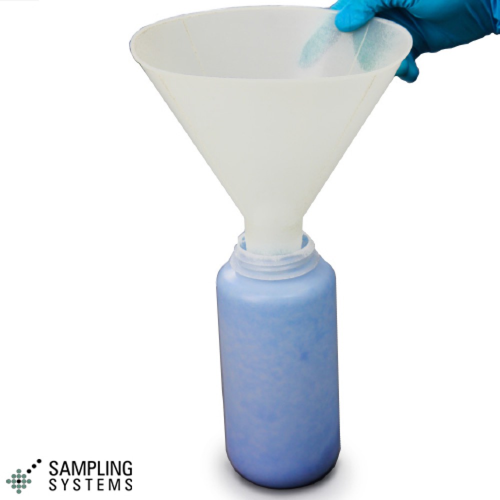 Tek-Kullanımlık Toz Hunisi · 100 mm — 8111H-100 · Sampling Systems