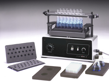 Çoklu-Numune Vorteksleyici (22 Kap, Puls İşlevli) — Multi-Pulse-Vortexer · schuett-biotec