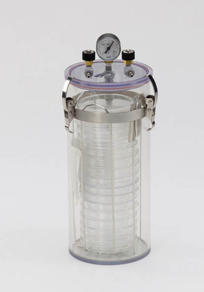 Anaerob Kavanoz (3 L, Havalandırma-Vidalı) — crystal eco · schuett-biotec