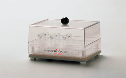 KÜVIBOX 1 Küvet Saklama-Kutusu (16×10 mm) — schuett-biotec 3682103