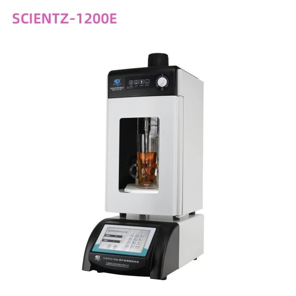 Akıllı Prob Ultrasonikatör (50–1200 W, Pilot Tip) — SCIENTZ-1200E · Scientz
