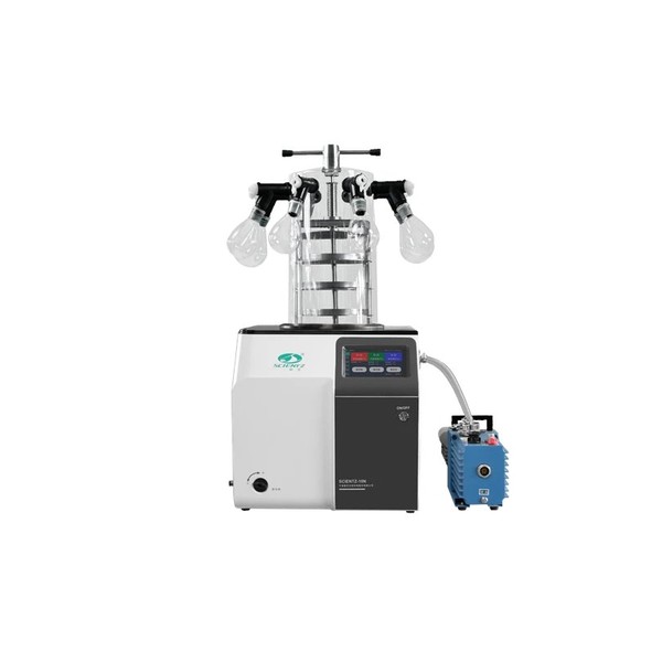 Laboratuvar Liyofilizatörü (Isıtmalı Raf, 6 kg, Standart (Common)) — SCIENTZ-18ND/A · Scientz