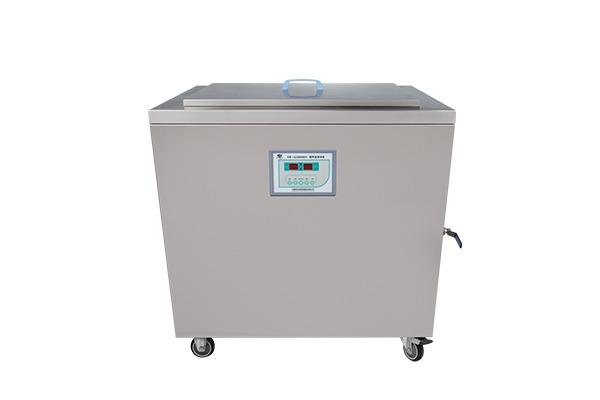 Isıtmalı Endüstriyel Ultrasonik Banyo (273 L · 1200×650×350 mm hazne · 6000 W · 28 kHz · 10 kW ısıtma) — SB-6000DT · Scientz