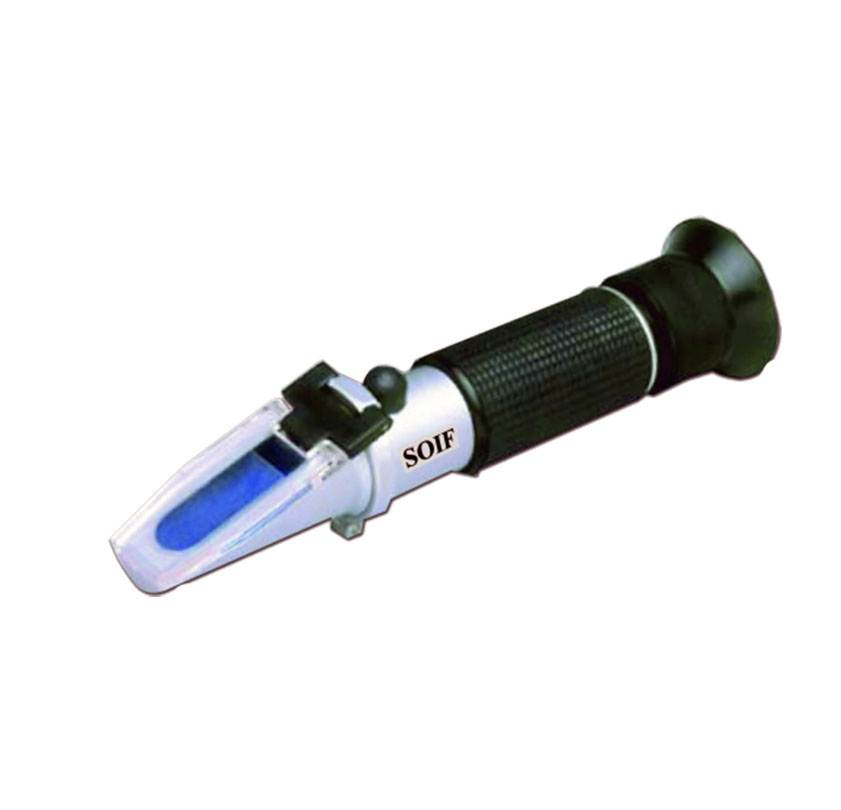 El Tipi Refraktometre · Soif VBS1T — 0-100% NaCl tuz (NaCl), tuzlu çözeltiler/salamura için (optik, IP65)
