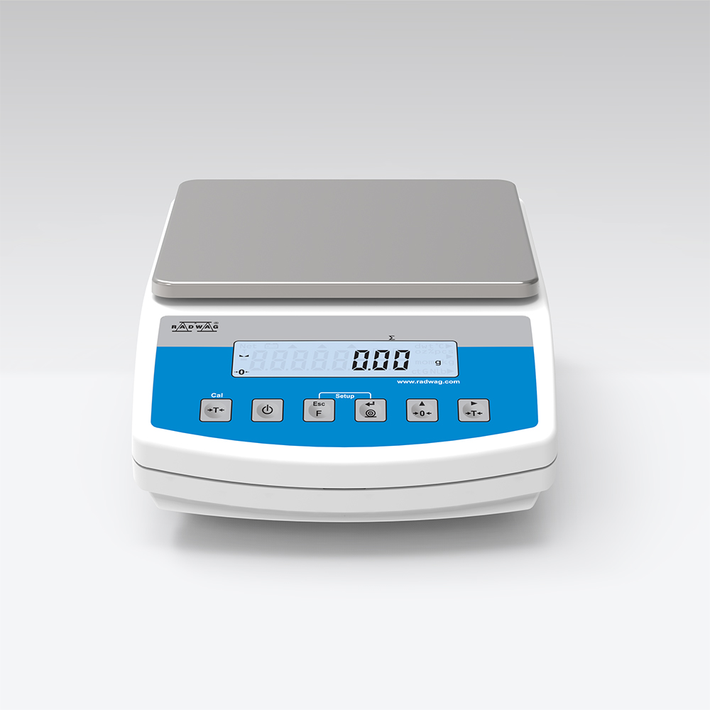 Hassas Terazi · 1 kg × 0,01 g, Bataryalı, Paslanmaz Tabla — WLC 1/A2/C/2 · Radwag