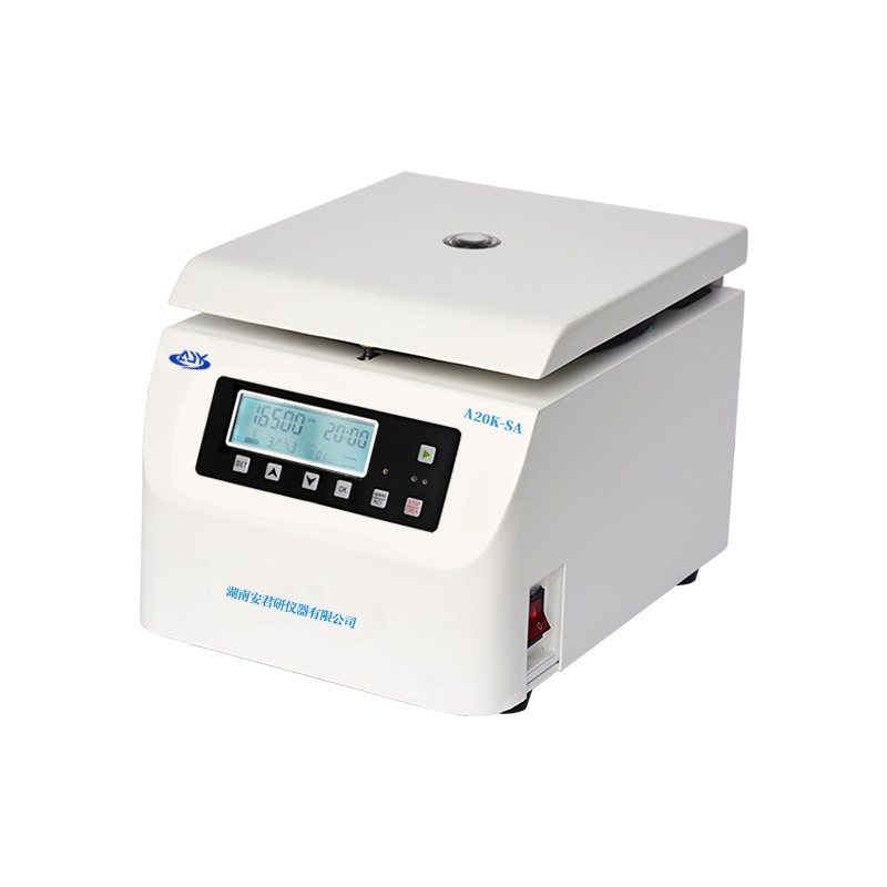 Yüksek Devirli Mikro Santrifüj 60 ml (High-speed micro centrifuge 60ml) — A20K-SA · Anjunyan