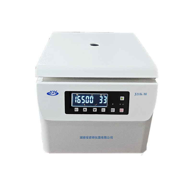 Masaüstü Orta Boy Yüksek Devirli Santrifüj 400 ml (Tabletop Medium-sized High 400ml Speed Centrifuge) — J21K-M · Anjunyan