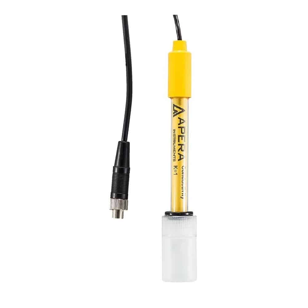 İletkenlik Elektrodu · Cam EC/sıcaklık, 8-pin — Apera 2401T-S
