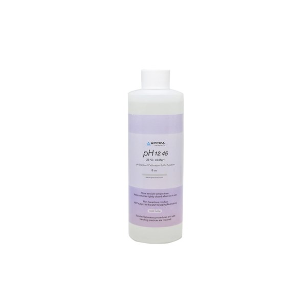 Apera pH 12.45 Kalibrasyon Tampon Çözeltisi — 250 ml (NIST, ±0.01 pH)