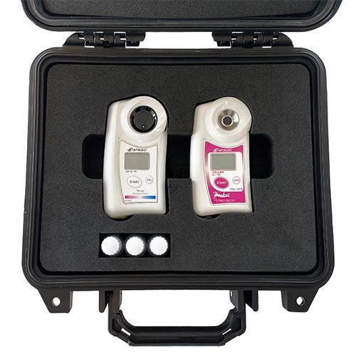 Metal-İşleme Sıvısı Test Kiti · Konsantrasyon + pH — Fluid Test Kit MJ (PAL-102S + PAL-pH) · Atago 4054
