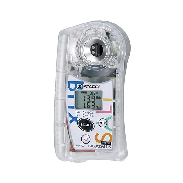 Atago PAL-BX|SALT+5 — Dijital El Tipi Refraktometre (Brix %0-90 + Tuz %0-15)