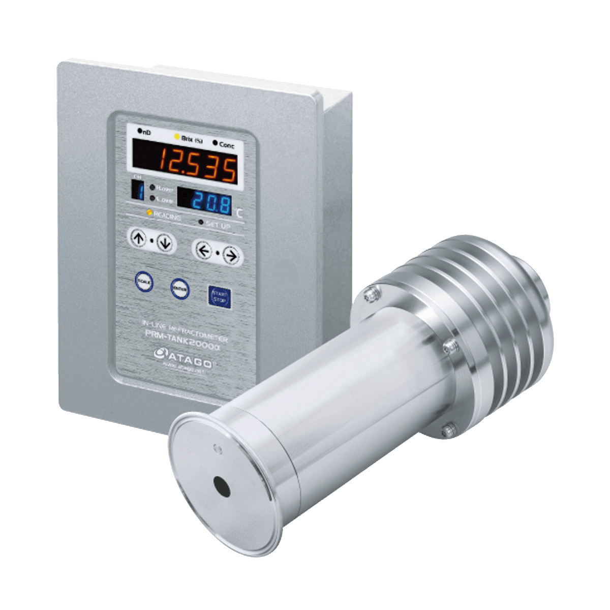 In-line Refraktometre · ATAGO PRM-TANK2000α DX(FER) — tank/fermentasyon Brix