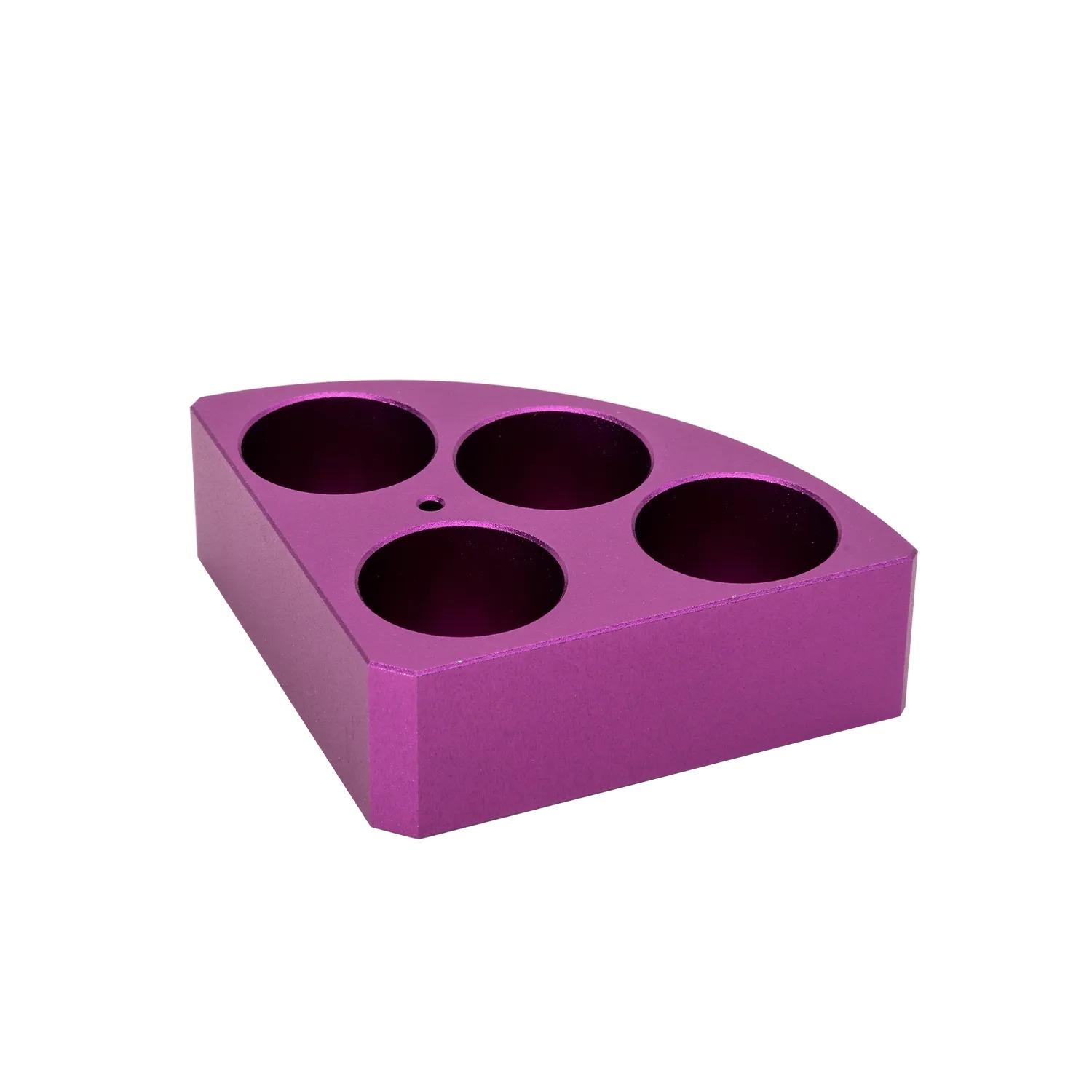 MS 135.3 Çeyrek Reaksiyon Bloğu (Mor) · 4 Delik × 20 mL Kap — MS135 Sistemi · DLAB