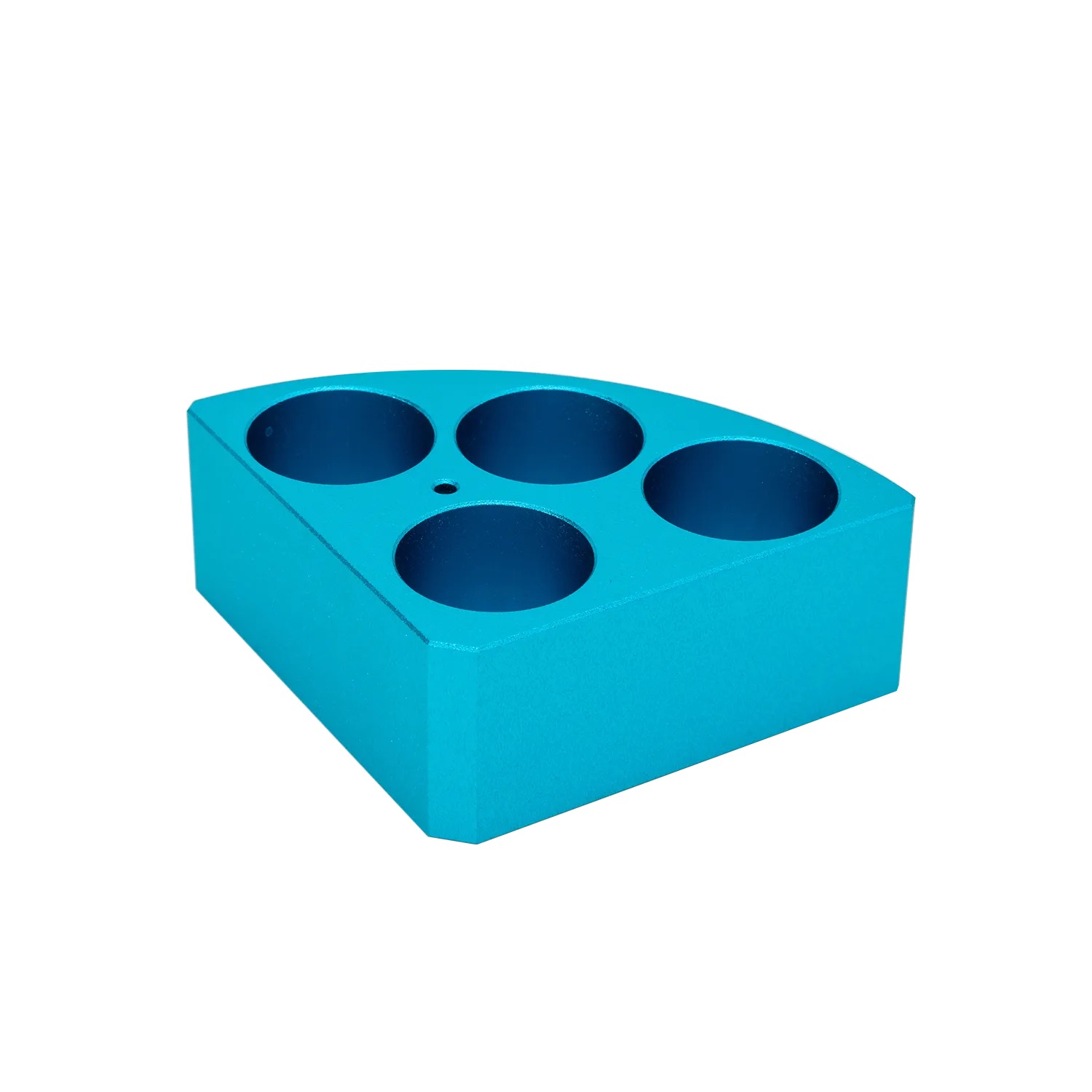 MS 135.4 Çeyrek Reaksiyon Bloğu (Mavi) · 4 Delik × 30 mL Kap — MS135 Sistemi · DLAB