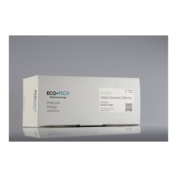 EcoSpin Böcek Genomik DNA Kiti (E1080) - Silika Membran Saflaştırma