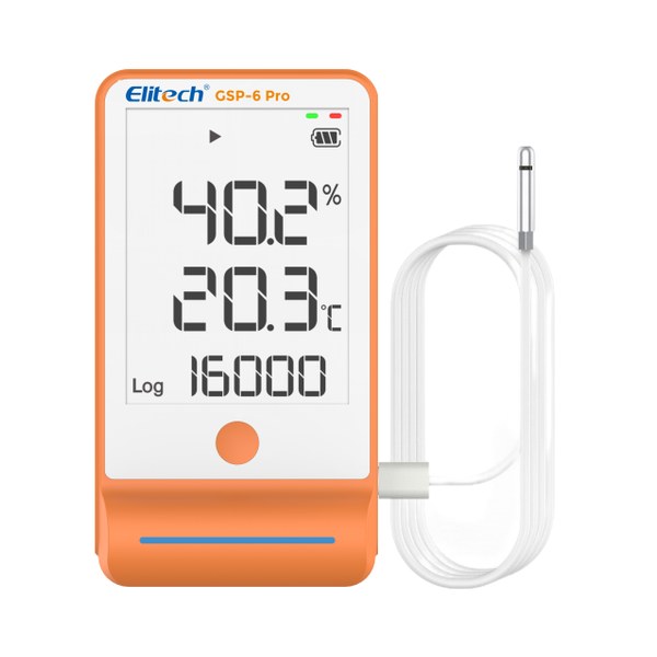 Elitech GSP-6Pro — Bluetooth'lu Çok Kullanımlık Data Logger
