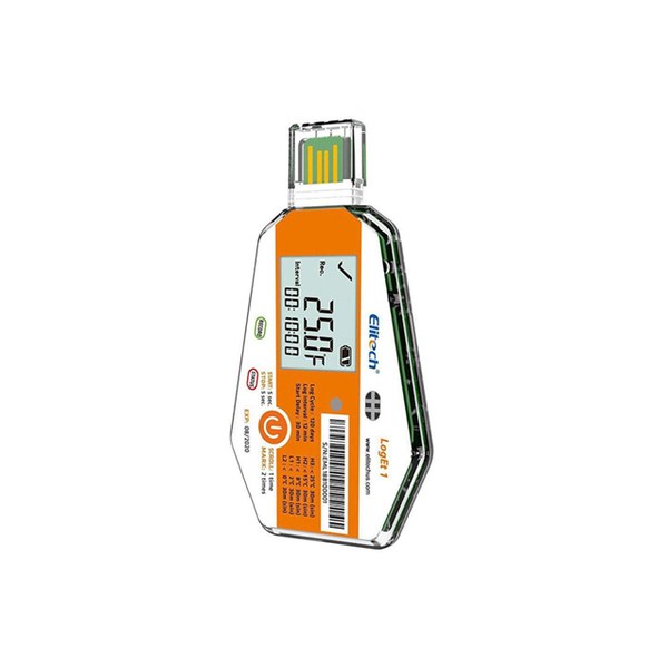Elitech LogEt 1 — Tek Kullanımlık USB/PDF Sıcaklık Data Logger