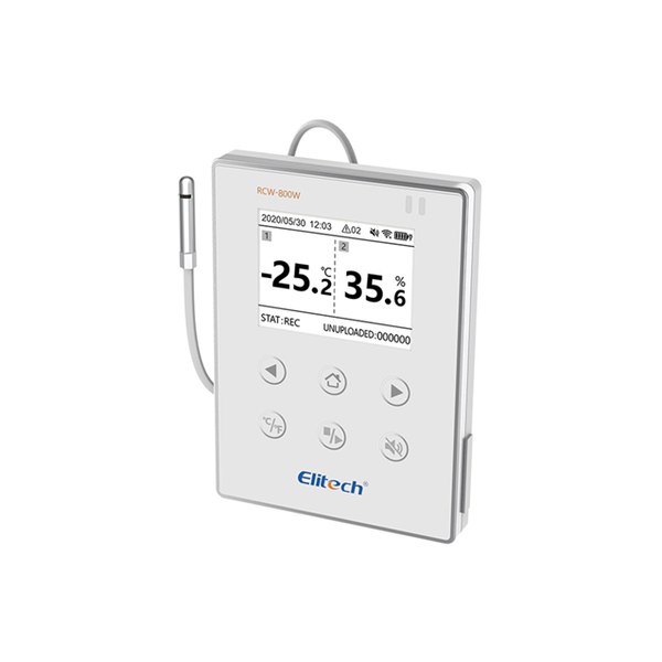 Elitech RCW 800W — Wi-Fi Gerçek-Zamanlı IoT Sıcaklık/Nem Kaydedici