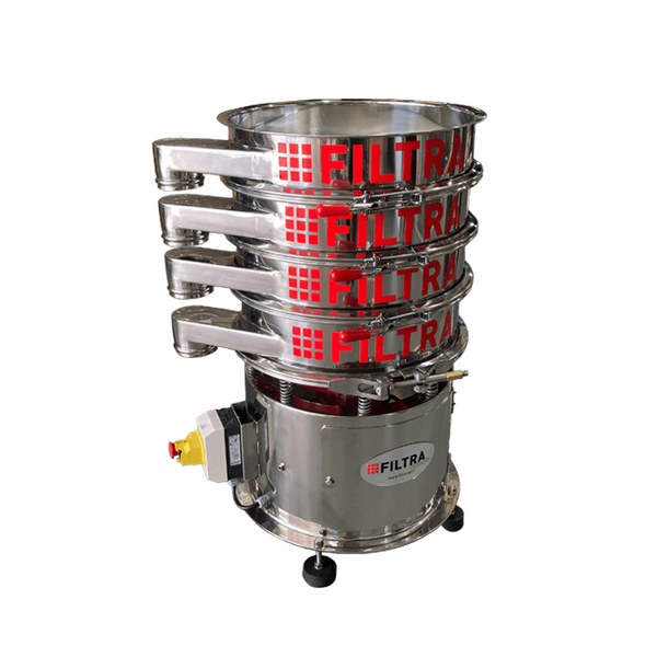 Filtra Vibración ZEUS — Endüstriyel Dairesel Elek Makinesi (FTI-0400 / FTI-0550 / FTI-0800 / FTI-1200 / FTI-1500)