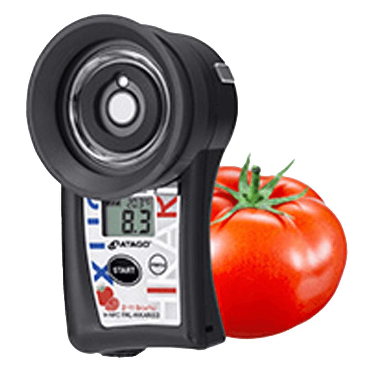 Kızılötesi (IR) Cep Brix Ölçer · non-destructive Domates 2,0–11,0 %, ±1,5 % — PAL-HİKARi 53 · Atago