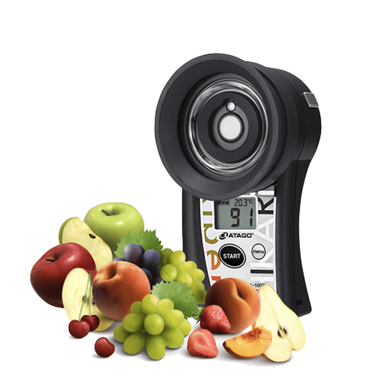 Kızılötesi (IR) Cep Olgunluk (Brix) Ölçer · çok-meyve/sebze, non-destructive — PAL-HİKARi Ripeness · Atago