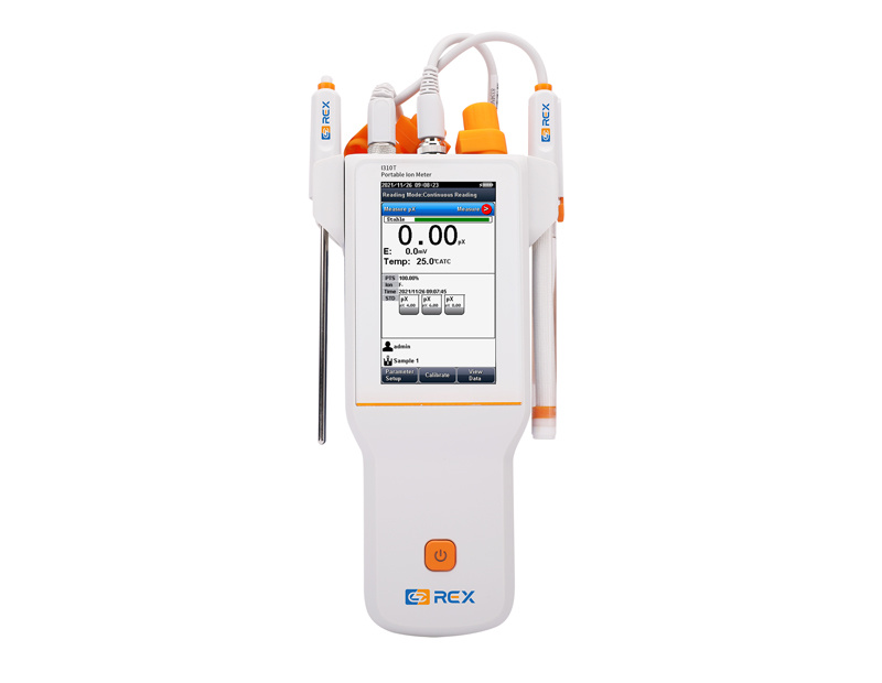 Taşınabilir pH/iyon metre — INESA REX I310T
