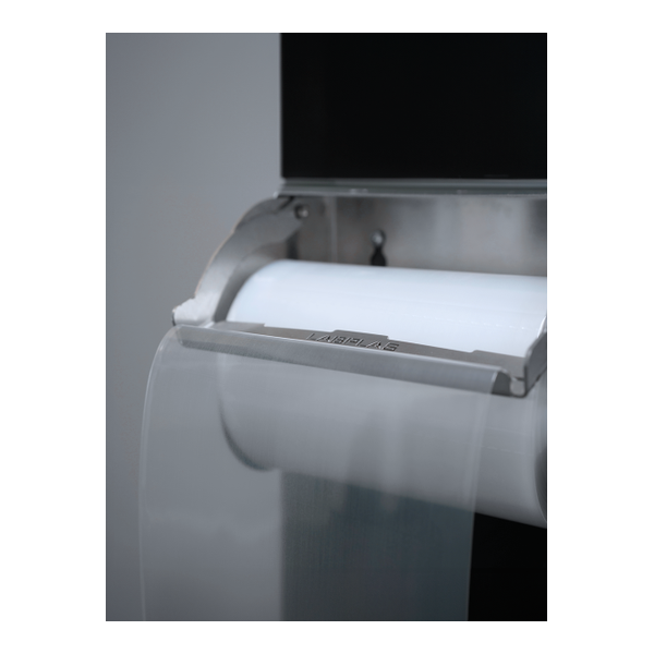 Labplas Dévidoir — Secure-Strip rulosu için paslanmaz çelik, otoklavlanabilir torba dispenseri
