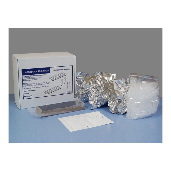 Lactoscan SCCx4KIT — Somatik Hücre Sayım Sarf Kiti