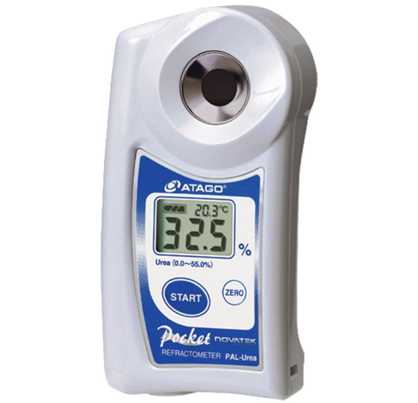 Dijital El Refraktometresi · AdBlue/DEF Üre 0-55 %, ISO 22241, ±0,2 % — PAL-UREA · Atago