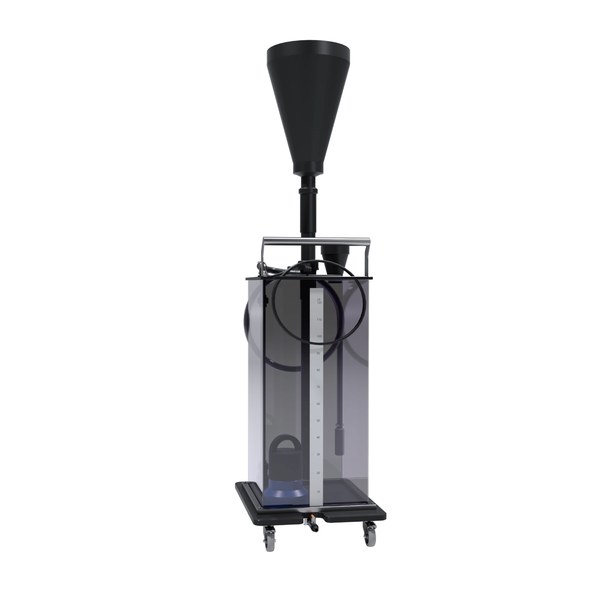 Pol-Eko Güvenlik Duşu Test Ünitesi — Mobil, 120 L PVC Tank