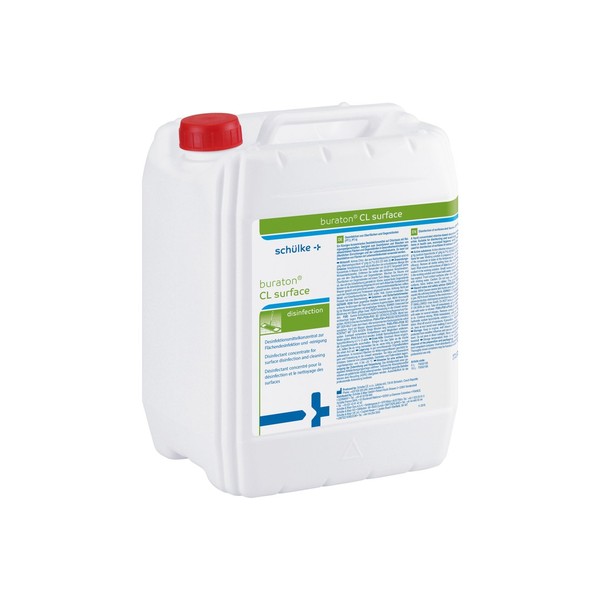 Schülke buraton® CL surface — sporisidal, klor (hipoklorit) bazlı yüzey dezenfektanı konsantre